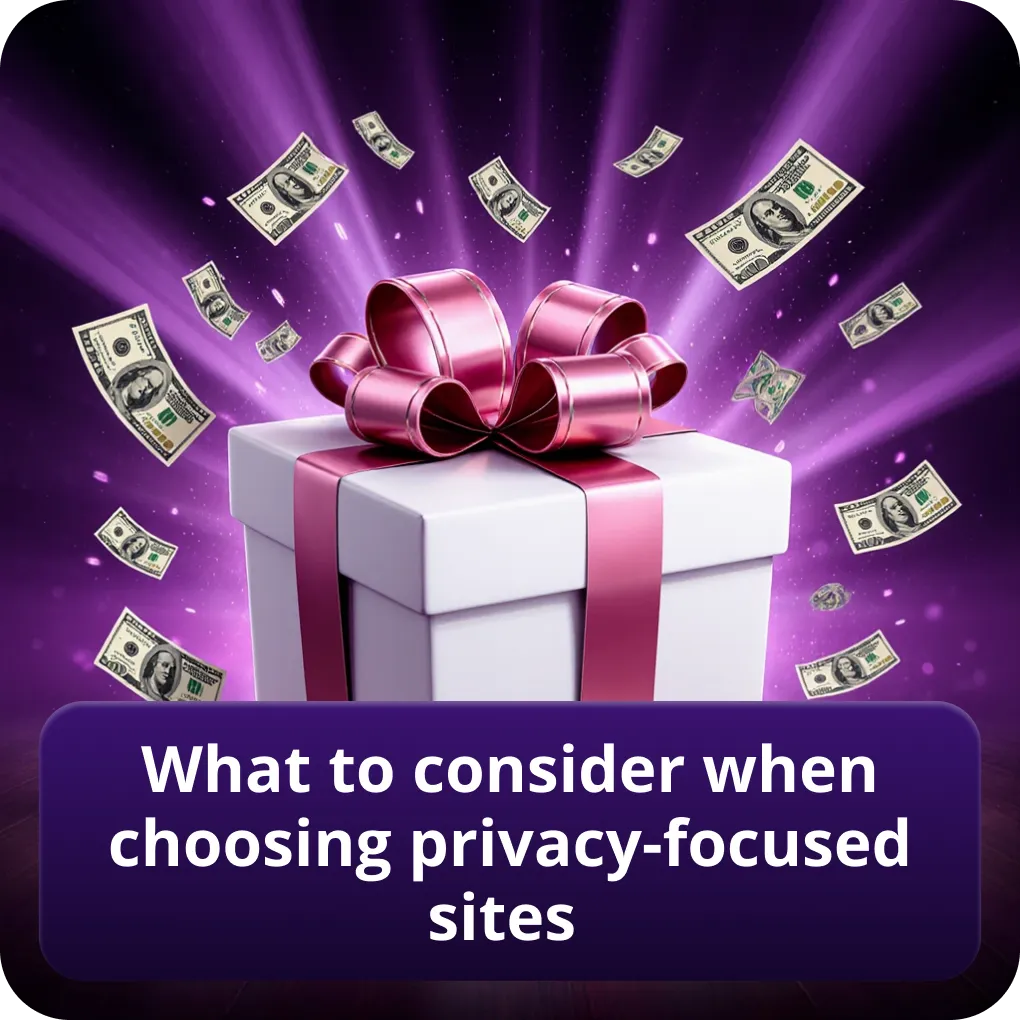 What to consider when choosing privacy-focused sites