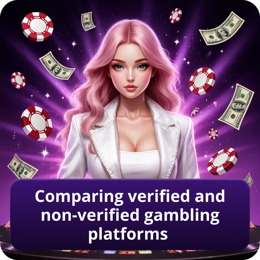 Comparing verified and non-verified gambling platforms