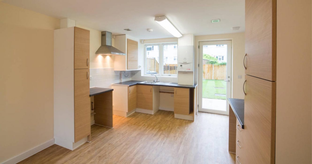 Lawrence Weston new build homes open plan kitchen